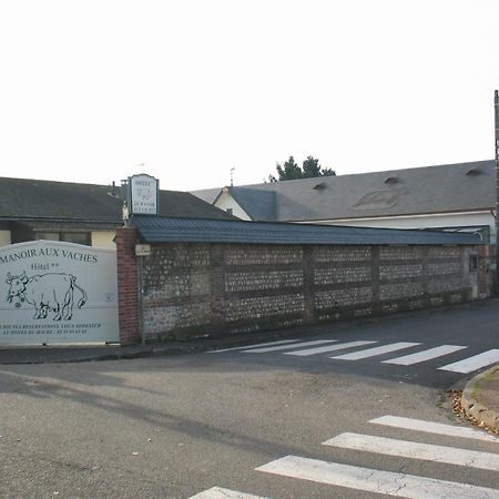 Hôtel Le Manoir aux Vaches Yvetot Exterior foto